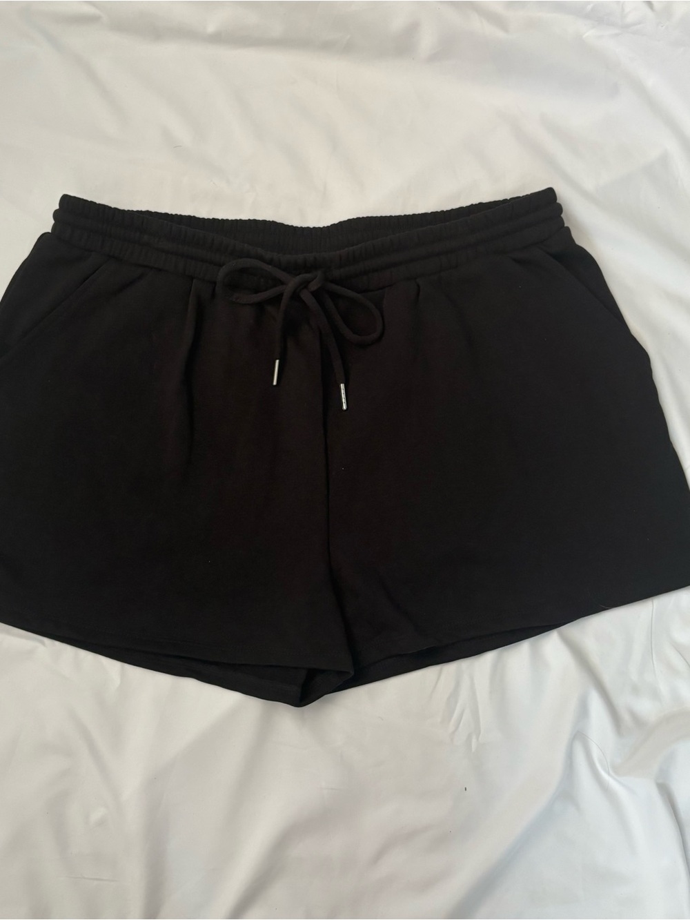 No Boundaries Black Athletic Drawstring Shorts
